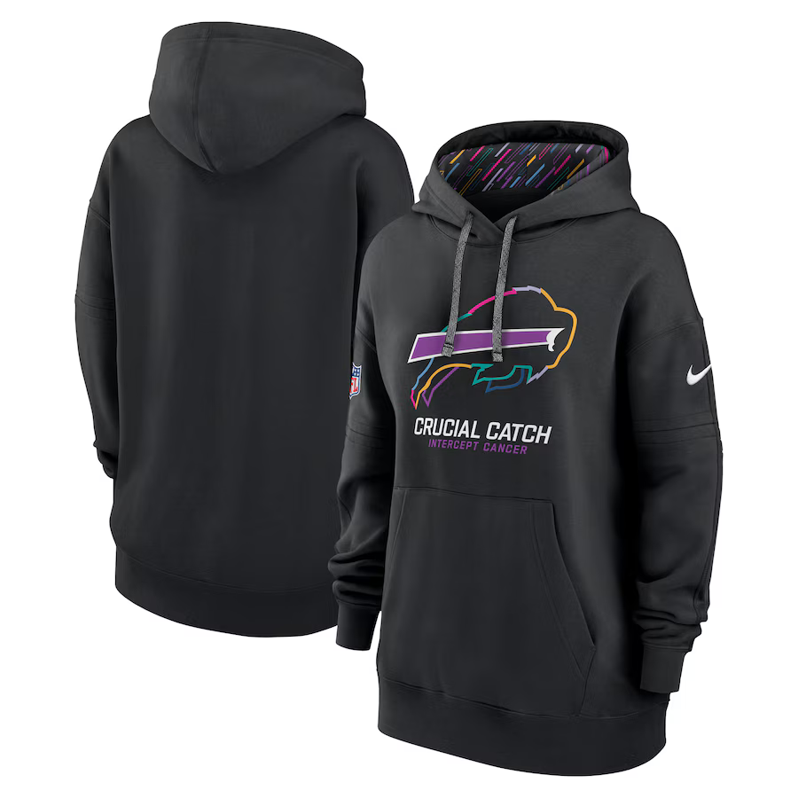 Women Buffalo Bills Black 2024 Nike NFL hoodie 2
